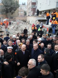 Místo neštěstí navštívil i turecký prezident Tayyip Erdogan