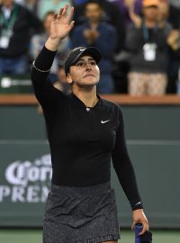 Kanadská tenistka Bianca Andreescu