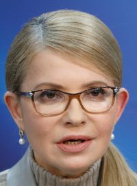 Ukrajinská expremiérka a prezidentská kandidátka Julija Tymošenková