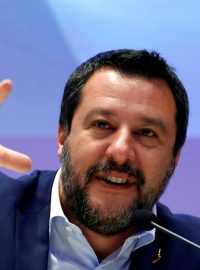 Italský vicepremiér Matteo Salvini