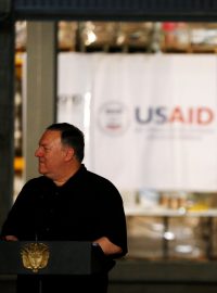 Šéf americké diplomacie Mike Pompeo na hranicích Kolumbie a Venezuely