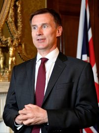 Britský ministr zahraničních věcí Jeremy Hunt