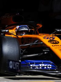 Carlos Sainz Jr. z týmu McLaren