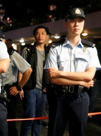 Hongkongská policie (ilustrační foto)