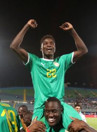 Senegal slaví postup do finále afrického mistrovství