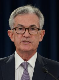 Šéf americké centrální banky Jerome Powell.