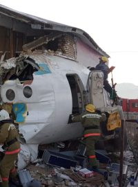V Kazachstánu se zřítilo letadlo nízkonákladové společnost Bek Air