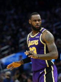 Basketbalista Los Angeles Lakers LeBron James