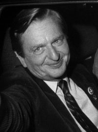 Švédský premiér Olof Palme