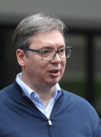 Srbský prezident Aleksandar Vučič