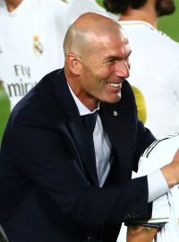 Radost z ligového titulu měl pochopitelně i trenér Realu Zinedine Zidane