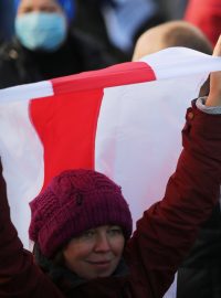 Nedělní protesty proti výsledkům prezidentských voleb.