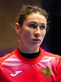 Ruská házenkářka Juliia Managarovová