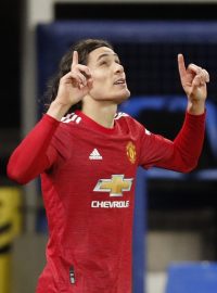 Fotbalista Manchesteru United Edinson Cavani