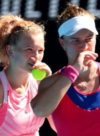 Kateřina Siniaková a Barbora Krejčíková ve finále Australian Open