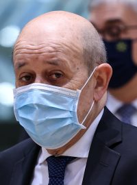 Francouzský ministr zahraničí Jean-Yves Le Drian