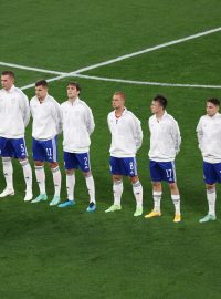 Ruský fotbalový národní tým na zápase Eura