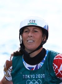 Kajakářka Kateřina Minařík Kudějová se do finále závodu ve vodním slalomu neprobojovala