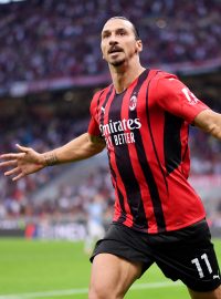 Fotbalista AC Milán Zlatan Ibrahimovic