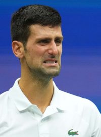 Zklamaný Novak Djoković