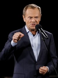Lídr polské opozice Donald Tusk