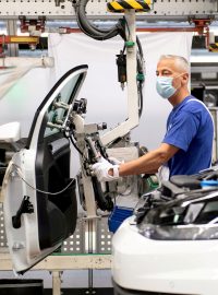Výroba v automobilce Volkswagen