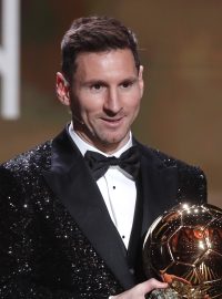 Lionel Messi převzal svůj sedmý Zlatý míč