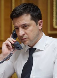 Ukrajinský prezident Volodymyr Zelenskyj