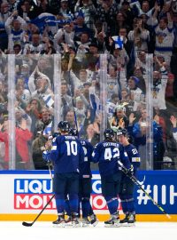 Finská radost při vítězství nad USA