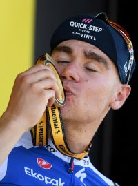 Vítěz druhé etapy Tour de France Fabio Jakobsen