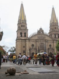 Zemětřesení v Mexiku poničilo také budovy