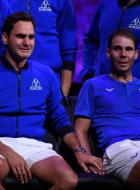 Roger Federer a Rafael Nadal