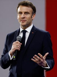 Francouzský prezident Emmauel Macron