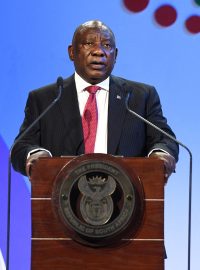 Prezident Jihoafrické republiky Cyril Ramaphosa