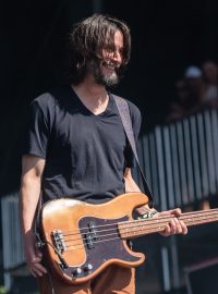 Keanu Reeves na festivalu BottleRock Napa Valley Music Festival