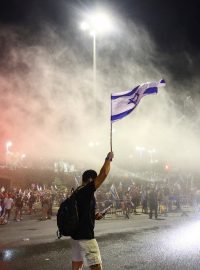 Protesty proti soudní reformě v Izraeli pokračovali i v neděli