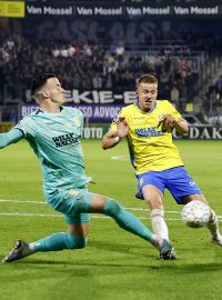 Etienne Vaessen v zápase RKC Waalwijk - Ajax Amsterdam