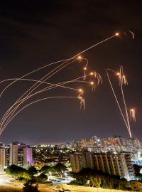 Rakety vystřelené na Izrael z Gazy