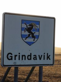 Islandská vesnice Grindavík