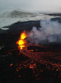 Erupce na Islandu