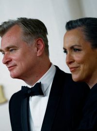 Americko-britský režisér Christopher Nolan a jeho žena producentka Emma Thomasová