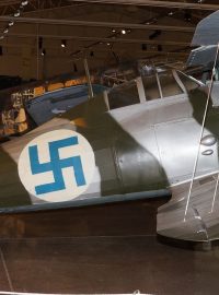 Finské letadlo Gloster Gladiator Mk II J 8A z druhé světové války