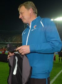 Jan Stejskal (vpravo) s další legendou Sparty Jozefem Chovancem