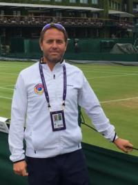Daniel Filjo na letošním Wimbledonu
