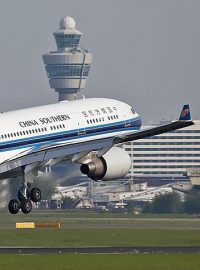 Letadlo společnosti China Southern Airlines
