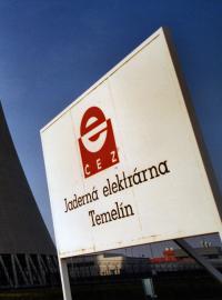 Část jaderné elektrárny Temelín na archivním snímku z roku 2008.