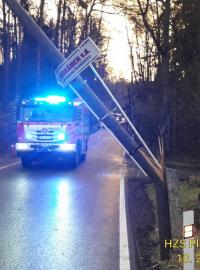 Hasiči v Plzeňském kraji překonali kolem deváté hodiny ráno 200 zásahů