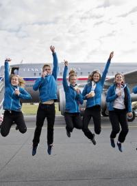 Mladí olympionici jsou zpět v České republice i se svými medailemi