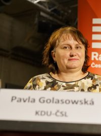 Poslankyně KDU-ČSL Pavla Golasowská