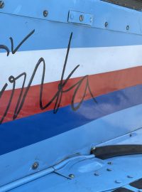 Speciálně upravené letadlo Carbon Cub Lukasze Czepiely